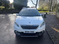 Second-hand Peugeot 2008 Allure 92 CP (67 kW) 2014 Alb SUV