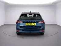 Used Skoda Octavia SE Technology 116 HP (85 kW) 2022 Blue Estate