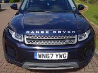 Used Land Rover Range Rover evoque SE 2017 Blue Estate