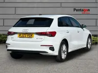 Begagnad Audi A3 108 HK (79 kW) 2023 Vit Sedan