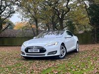 Used Tesla Model S 278 kW (379 HP) 2014 White Hatchback