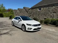 Begagnad VW CC R-line 2015 Vit Sedan