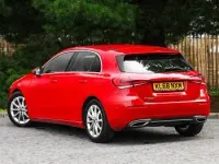 Used Mercedes A180 116 HP (85 kW) 2019 Red Hatchback