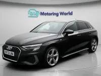 Begagnad Audi A3 S-Line 148 HK (108 kW) 2022 Svart Sedan