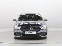 Used Mercedes CLA220 AMG line 170 HP (125 kW) 2019 Blue Sedan