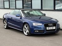 Used Audi A5 Cabriolet S-Line 2013 Blue Cabriolet
