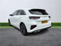 Used Kia Ceed GT-Line 158 HP (116 kW) 2022 White Hatchback