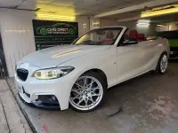 Used BMW 220 M Sport 187 HP (137 kW) 2018 White Cabriolet