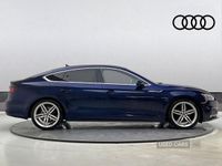 Used Audi A5 S-Line 2019 Blue Coupe