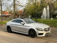 Usado Mercedes C220 AMG Line Premium 2018 Prateado Coupé