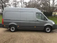 New Mercedes Sprinter 2025 Grey Van