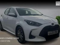 Used Toyota Yaris Hybrid 2023 White Hatchback