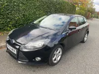 Used Ford Focus Zetec 2014 Black Hatchback