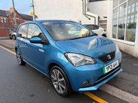Used Seat Mii Electric 61 kW (83 HP) 2021 Blue Hatchback