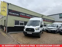 Used Ford Transit 130 HP (95 kW) 2018 White Van