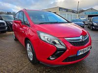 Used Vauxhall Zafira Tourer 2014 Red MPV