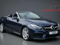 Used Mercedes E350 AMG 2014 Blue Cabriolet