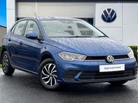Used VW Polo Life 95 HP (69 kW) 2022 Blue Hatchback