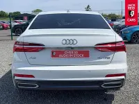 Used Audi A6 S-Line 204 HP (150 kW) 2023 White Sedan