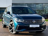 Used VW Tiguan R-line 150 HP (110 kW) 2022 Night blue metallic SUV