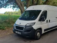 Used Peugeot Boxer 130 HP (95 kW) 2019 White Van
