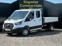 Used Ford Transit 130 HP (95 kW) 2021 White Cabriolet