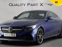 Used Mercedes C200 AMG Line Premium 2020 Blue Coupe