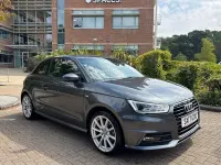 Used Audi A1 S-Line 125 HP (91 kW) 2017 Grey Hatchback