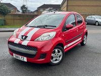 Used Peugeot 107 Envy 68 HP (50 kW) 2011 Red Hatchback