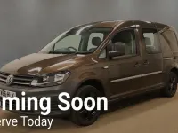 Used VW Caddy Maxi 102 HP (75 kW) 2017 Brown MPV