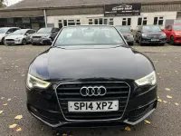 Used Audi A5 Cabriolet S-Line 177 HP (130 kW) 2014 Black Cabriolet