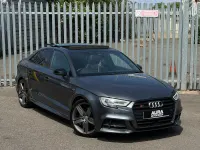 Used Audi S3 Black Edition 2018 Grey Sedan