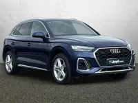 Used Audi Q5 S-Line 201 HP (147 kW) 2022 Blue SUV