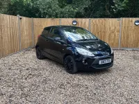 Used Ford Ka Zetec 69 HP (50 kW) 2013 Black Hatchback