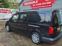 Used VW Caddy 102 HP (75 kW) 2019 Black MPV