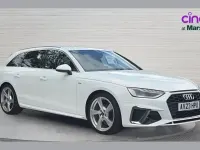 Used Audi A4 S-Line 150 HP (110 kW) 2023 White Estate