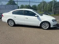Used VW Passat Highline 2013 White Sedan