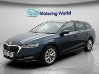 Used Skoda Octavia SE L 201 HP (147 kW) 2023 Blue Estate
