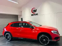Used Mercedes GLA200 AMG line 136 HP (100 kW) 2017 Red SUV