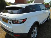 Used Land Rover Range Rover evoque Prestige 2011 White Coupe