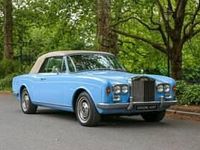 Used Rolls Royce Corniche 211 HP (155 kW) 1977 Blue Cabriolet