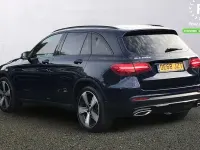 Used Mercedes GLC220 Urban 170 HP (125 kW) 2019 Blue SUV
