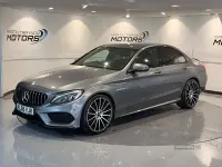 Used Mercedes C200 AMG line 2019 Grey Sedan