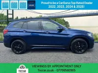 Begagnad BMW X1 Sport Line 190 HK (139 kW) 2018 Blå SUV