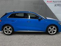 Used Audi A3 S-Line 147 HP (108 kW) 2022 Blue Sedan