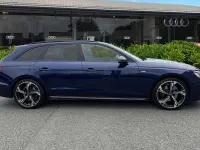 Used Audi A4 Black Edition 150 HP (110 kW) 2024 Blue Estate