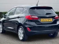 Used Ford Fiesta Titanium 101 HP (74 kW) 2022 Black Hatchback