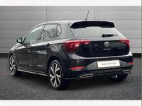 Used VW Polo R-line 95 HP (69 kW) 2023 Black Hatchback