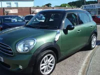 Used Mini Cooper D Countryman 112 HP (82 kW) 2016 Green SUV