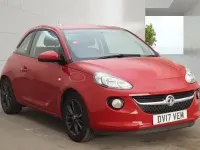 Used Vauxhall Adam Jam 70 HP (51 kW) 2017 Red Hatchback